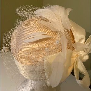 Really cute Natural Straw Church Dress Hat